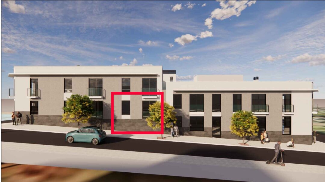 Vivienda B5 marcada en la fachada de Residencial Viña Nava Fase 2