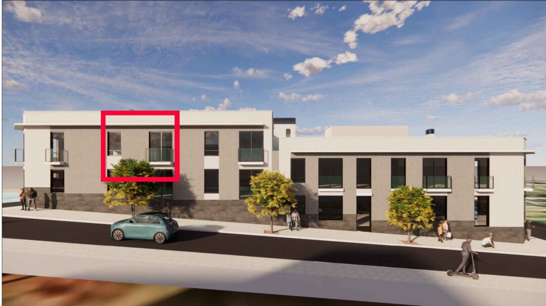 Vivienda B13 marcada en la fachada de Residencial Viña Nava Fase 2